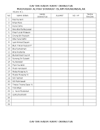 Check spelling or type a new query. Doc Daftar Hadir Rapat Orangtua Muhamad Ruslan Academia Edu