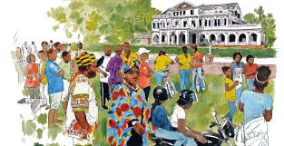 Geographical and historical treatment of suriname, including maps and statistics as well as a survey of its people, economy, and government. Six Degrees Of Suriname Aramcoworld