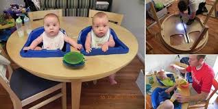 Diy Twin High Chair Baby High Chair High Chair Kids