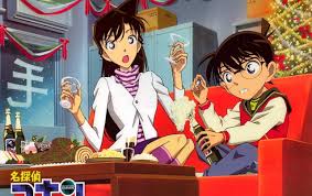 What was originally a wave in her bangs has evolved into a stylized triangular point as the series has progressed. Conan And Ran Wallpapers Conan And Ran Stock Photos