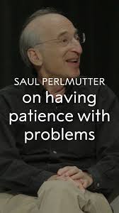 "A really good problem, you should be enjoying it for months or years!",  Physics laureate Saul Perlmutter speaks about the reality of doing science.  , Don't miss the full discussion with Perlmutter ...