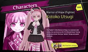 ( i drew komaru in there because why not, she isn't a warrior of hope). Kotoko Utsugi Character Analysis Danganronpa Amino