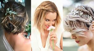 Acconciatura mossa per capelli corti. 1001 Idee Per Acconciature Sposa Raccolti Belli 2019