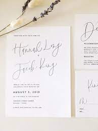 Wedding Invitation Minimalist Wedding Invitation Calligraphy Wedding Minimalist Wedding Invitations Calligraphy Wedding Invitation Modern Wedding Invitations