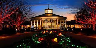 Daniel Stowe Botanical Garden Dsbg Show Garden Christmas Town Botanical Gardens Near Me Holiday Lights