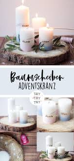 Adventskranz Baumscheiben Adventskranz Natur Adventskranz Adventskranz Modern Adventskranz Selbermachen Baumscheiben Adventskranz Holz Adventskranz
