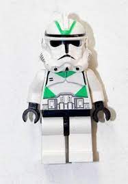 Lego Star Wars Ep 3 Green Clone Trooper Lego 2 Star Wars Figure By Lego 17 49 Comes From Original Lego Set 7260 Wo Lego Star Wars Clone Trooper Lego Star
