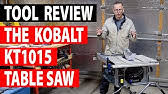 Kobalt contractor table saw fence. Kobalt Table Saw Tips Raising Blade Aligning Fence Youtube