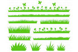 Download Grass Svg Grass And Flowers Svg Files Wild Grass Grass Clipart By Doodle Cloud Studio Thehungryjpeg Com