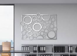 Abstract Stainless Steel Wall Art Sculpture Decor Circles Stainless Steel Wall Art Steel Wall Art Metal Wall Art Panels