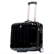 Ferge Business Trolley Of Lightweight Dure Flex Hard Shell Paris Laptop Carry On Luggage With Wheels Black Shiny Ferge Luggage Suitcase Carry On Suitcase