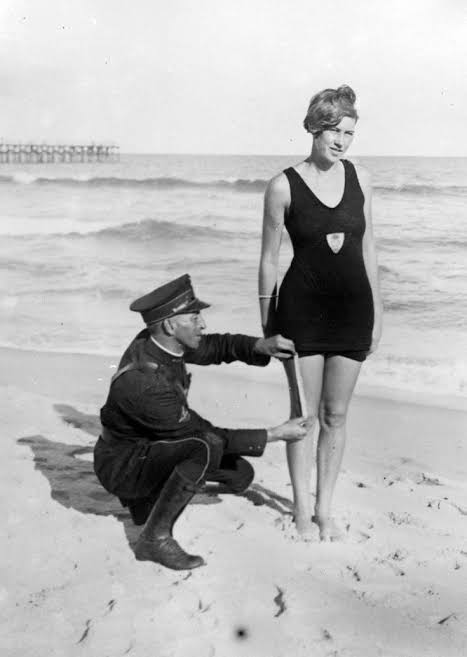 Did You Know: In the 1920s, Police Could Arrest Women for Exposing Their Legs in One Piece Bathing Suits?