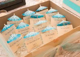 Pin On Beach Wedding Escort Cards