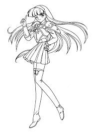 Voir plus d'idées sur le thème dessins de fille, dessin, dessin noir et blanc. 42 Coloriage De Manga Fille Info Coloriages Gratuits