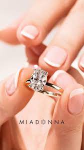 Miadonna Traditional Solitaire Engagement Ring Lab Created Diamond Rings Engagement Solitaire Engagement Ring Lab Diamond Engagement Ring