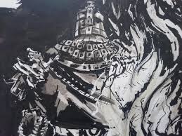 I am surprised that you are not having problems with the higgins ink; Been Trying To Figure Out How To Portray Fire Pilot Parallel Pens A Generic French Grey Brush Pen On Canson Mixed Media Paper Drawing