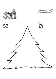 Den tannenbaum mit hilfe der vorlageauf das tonpapier übertragen. Ausmalbild Weihnachten Weihnachtsbaum Schmucken Kostenlos Ausdrucken