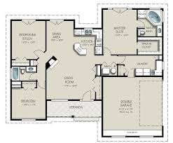 Open Floor Plan Ranch Open Concept Could Work With The Mudroom Ranch House Plans Craftsman Style House Plans House Layouts