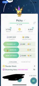 Shiny Party Hat Pichu Confirmed Thesilphroad