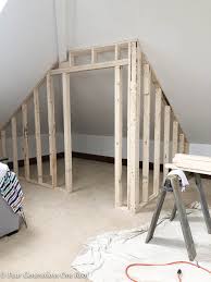 Check spelling or type a new query. How To Frame A Closet With Low Slanted Ceiling Lady Loft Four Generations One Roof