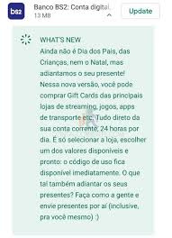 O gift card google play permite que você resgate créditos em sua conta na google play store e possa comprar recargas de diamantes no garena free fire em seu dispositivo android, ou qualquer outro item da google play. Banco Bs2 Libera Compra De Gift Cards Pelo Aplicativo Conta Corrente