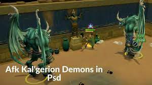 Runescape 3 - Afk Kal'gerion Demons in Psd (11/22/2020) - YouTube