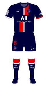 The new home kit will feature three color stripes; Fantasy Kit Friday Paris Saint Germain 2021 2022 Home Version Museumofjerseys Com