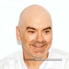 Ian Curley at the lunch hosted by the Australian High Commission in  association with Olive at the Qutub in Mehrauli, New Delhi.