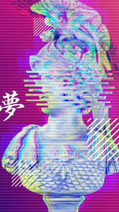 Vaporwave Iphone 6 Wallpaper Seni Gif Gambar Kolase Foto