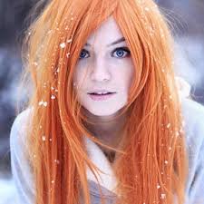 fashion at its best orange haarfarben winterfrisuren rotblonde haare