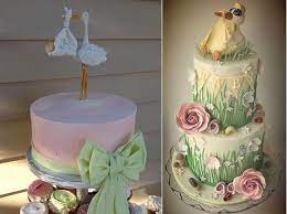 Special Delivery Stork Cakes Cake Geek Magazine Stork Cake Baby Shower Cakes Pink Baby Shower Cake