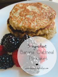 3 Ingredient Banana Oatmeal Pancakes Added Cinnamon A Dash Of Vanilla And 2tbs Of Dark Brown Sugar Banana Oatmeal Pancakes Oatmeal Pancakes Banana Oatmeal