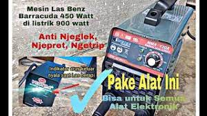Sebelum anda membeli sebuah mesin las, pastikan dahulu kesesuaian dengan kebutuhan. Mesin Las Listrik Anti Njeglek Njepret Ngetrip Benz 450 Watt Vectra 3500 Youtube