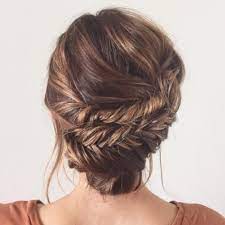 Think about how you want your fishtail braid to look. These Pretty Pinterest Braids Will Make It Look Like You Know How To Do Hair Short Hair Updo Long Thin Hair Thin Hair Updo