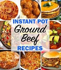 Ground turkey, sweet onion, jalapeño. 30 Instant Pot Ground Beef Recipes Simply Happy Foodie