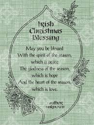 Irish Christmas Blessing Celtic Christmas Irish Christmas Christmas Blessings