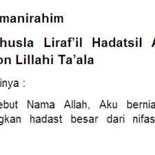 Sekiranya seseorang nggak melakukan mandi patut, maka dia dilarang. Niat Doa Mandi Wajib Setelah Berhubungan Suami Istri Penting