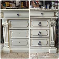Dark Glaze On Old White Chalk Paint Annie Sloan Painted Furniture Chalk Paint Kitchen Annie Sloan Old White