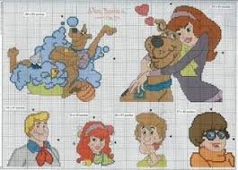 This is a scooby doo counted cross stitch pattern. Scooby2 Cross Stitch Fairy Cross Stitch Embroidery Disney Cross Stitch