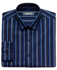Kenneth Cole Reaction Dress Shirt Slim Fit Stripe Long Sleeve Shirt Reviews Dress Shirts Men Macy S Striped Long Sleeve Shirt Mens Shirt Dress Long Sleeve Shirts