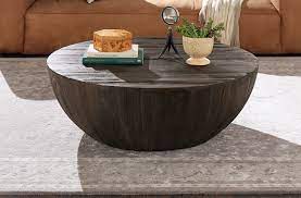 Best round wooden drum coffee tables. Steiger Solid Wood Drum Coffee Table Reviews Joss Main