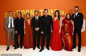 Quentin Tarantino Embraces Wife Daniella Pick At The Once Upon A Time In Hollywood Premiere Daily Mail Online