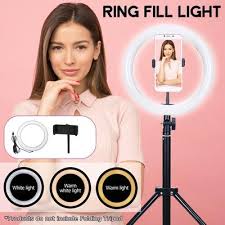 16 26cm Photography Youtube Led Selfie Three Speed Cold Warm Stepless Lighting Dimmable Led Ring Lig Buy At A Low Prices On Joom E Commerce Platform