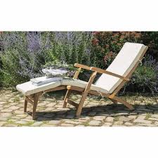 Matelas Chaise Longue Ecru Oleron Maisons Du Monde