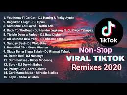 Nonstop Viral Tiktok Songs Remix 2020 Youtube Di 2020 Lagu Lirik Lagu Musik Santai