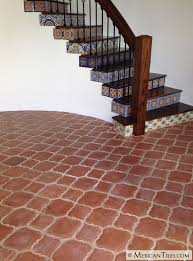 Spanish Mission Red Terracotta Floor Tile Arabesque 2 Terracotta Floor Spanish Floor Tile Rustic Flooring