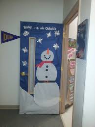 Snowman Door Decor Winter Door Decorations School Door Decorations Door Decorations