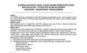 Contoh soal obligasi pengantar akuntansi 2 kumpulan soal biani naeli muna 125020300111098 untuk memenuhi tugas pengantar akuntansi akuntansi fakultas ekonomi dan bisnis universitas brawijaya biaini neli 517eb577 assalamualaikum wrwb. Contoh Soal Tes Masuk Kuliah Jurusan Pertanian Studi Indonesia