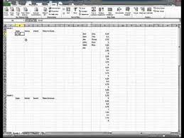 This purpose of this template is to aid in communication and organization, it is not a replacement for contracts, quotes, and work orders. Create Microsoft Excel 2010 Tracking Sheet Youtube