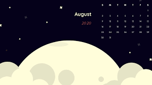 Download August 2020 Desktop Calendar Wallpaper Free For Computer Desktop Background In 2020 Calendar Wallpaper Desktop Wallpaper Calendar Desktop Calendar